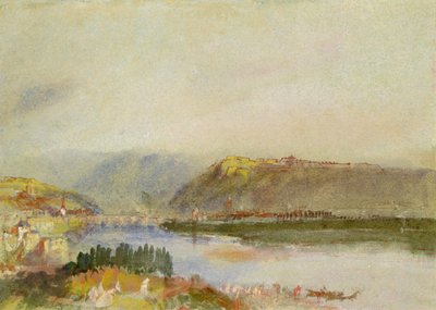 Givet dal Nord, c.1839 da Joseph Mallord William Turner